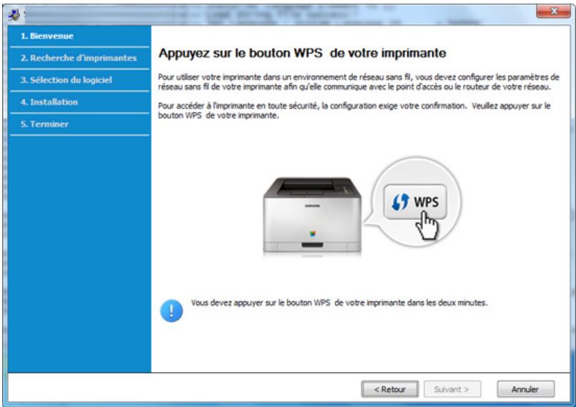 SAMSUNG XPRESS M2070W - Configuration du réseau sans fil - 3