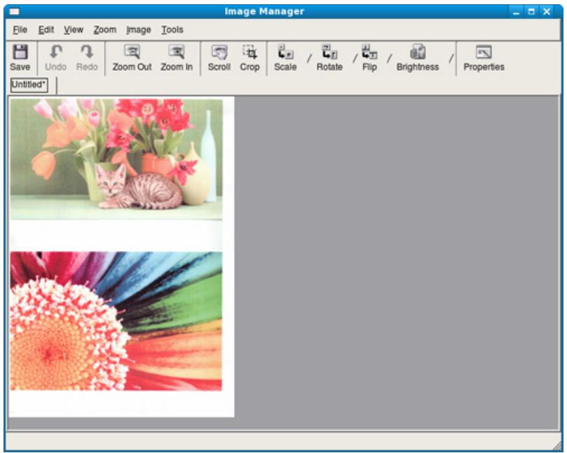 SAMSUNG XPRESS M2070W - Modification d'une image à l'aide du Gestionnaire d'images - 1
