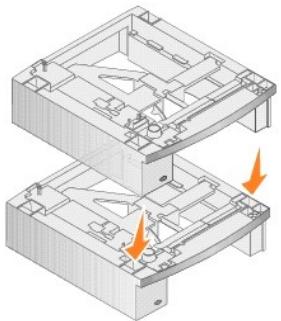 DELL 5210N - Installation d'un bac 250 feuilles ou 500 feuilles - 3