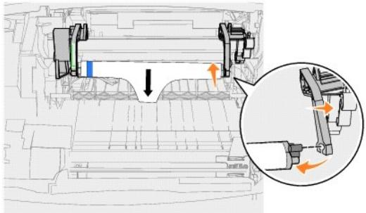 DELL 5210N - Remplacement des rouleaux de chargement - 9