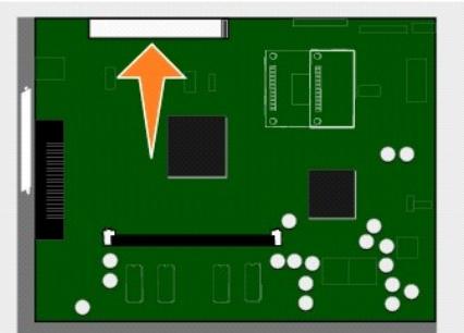 DELL 5210N - Installation de la carte sans fil optionnelle - 2