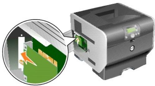 DELL 5210N - Installation de la carte sans fil optionnelle - 4