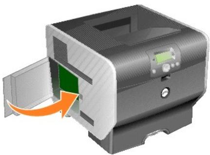 DELL 5210N - Installation des mémoires ROM de polices - 4