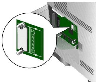 DELL 5210N - Installation des mémoires ROM de polices - 3