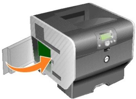 DELL 5210N - Installation de la carte sans fil optionnelle - 8