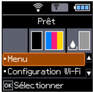EPSON WF-110W - Réglage de la densité d'impression - 1