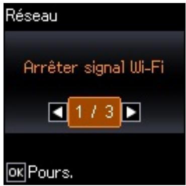 EPSON WF-110W - Utilisation de la fonction WPS pour établir une connexion à un réseau - 1
