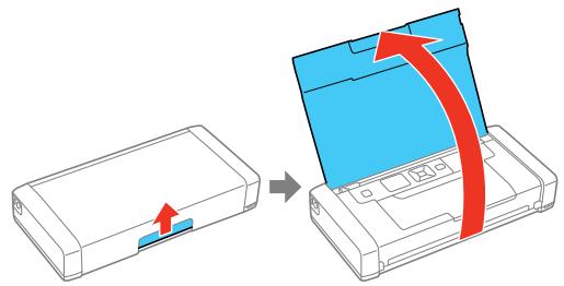EPSON WF-110W - Chargement de papier et d'enveloppes - 1