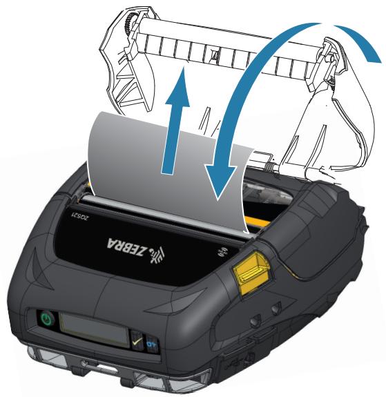 ZEBRA ZQ521 - Loading Media - 5
