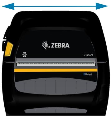 ZEBRA ZQ521 - Physical, Environmental and Electrical Specifications - 5