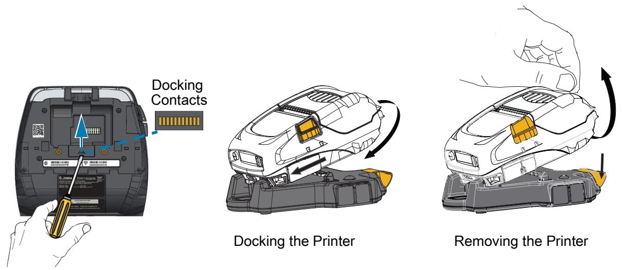 ZEBRA ZQ521 - Vehicle Cradle - 1
