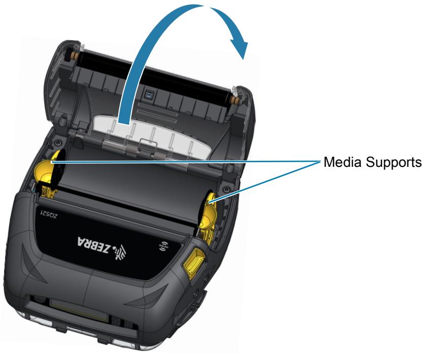 ZEBRA ZQ521 - Loading Media - 2