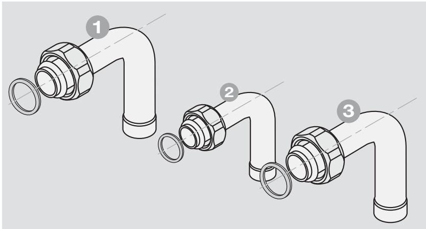 SAUNIER DUVAL ISOSPLIT C28E CF - Pose des canalisations - 1