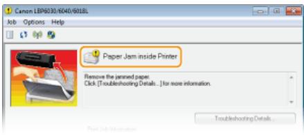 CANON LBP6040 - Clearing Paper Jams - 1