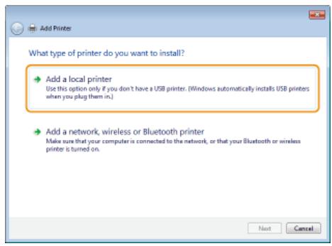 CANON LBP6040 - Installing to Use WSD - 2