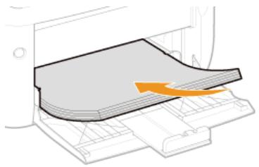 CANON LBP6040 - Load the paper and slide it all the way in, until it touches the back side. - 1