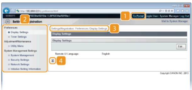 CANON LBP6040 - [Settings/Registration] Page - 1