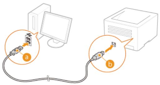 CANON LBP6040 - Connecting via USB - 1