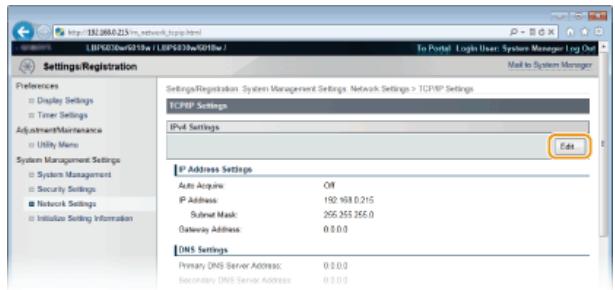 CANON LBP6040 - - Configuring IPv4 DNS settings - 1