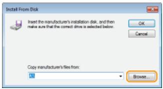 CANON LBP6040 - Click [Browse]. - 1