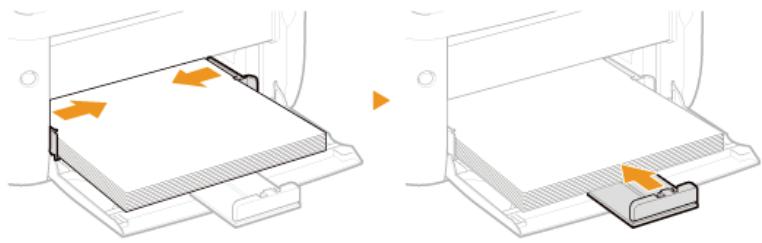 CANON LBP6040 - Align the paper guides against the edges of the paper. - 1