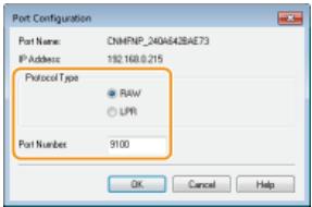 CANON LBP6040 - Changing the port type or number - 2