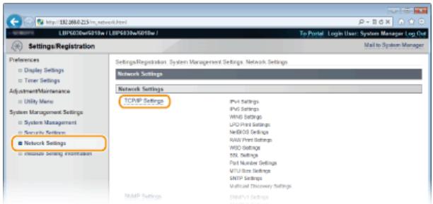 CANON LBP6040 - Setting IPv4 Address - 2