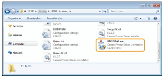 CANON LBP6040 - Uninstalling Printer Drivers - 3