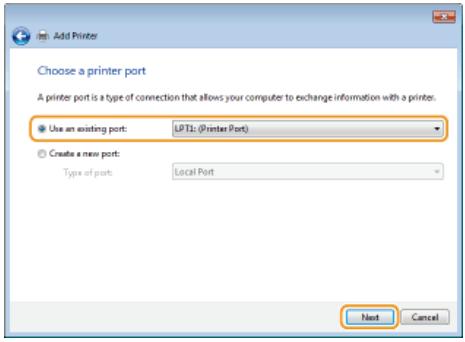 CANON LBP6040 - Installing to Use WSD - 3