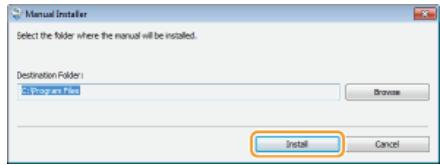 CANON LBP6040 - Click [Install]. - 1