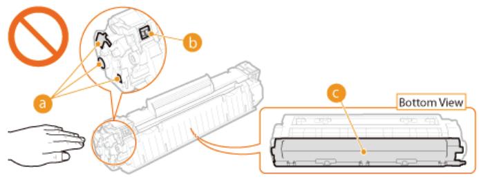 CANON LBP6040 - Handling the toner cartridge - 2