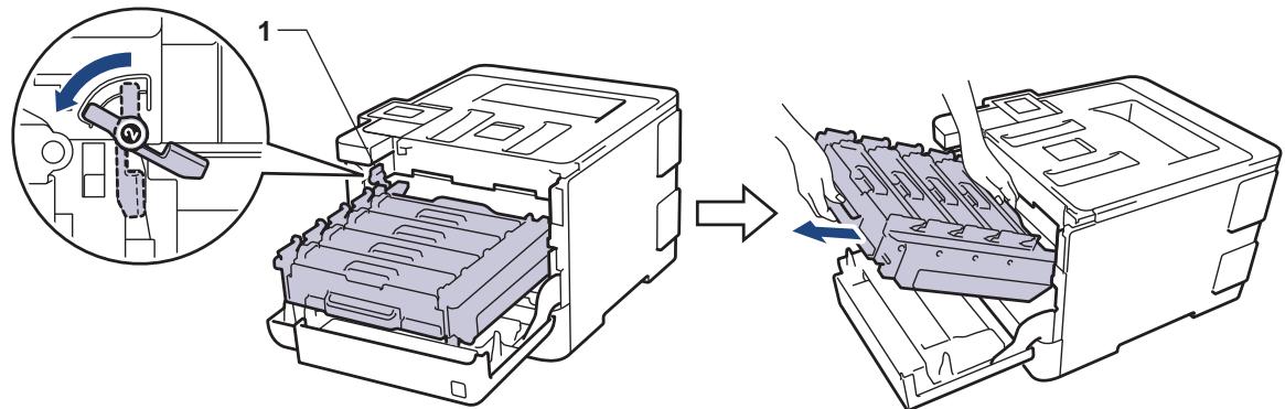 BROTHER HL-L9310CDWT - Nettoyer les fenêtres du scanner laser - 3