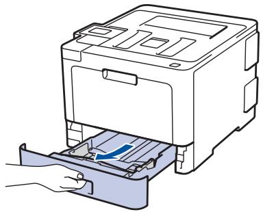 BROTHER HL-L9310CDWT - Du papier est coincé sous le bac à papier - 1
