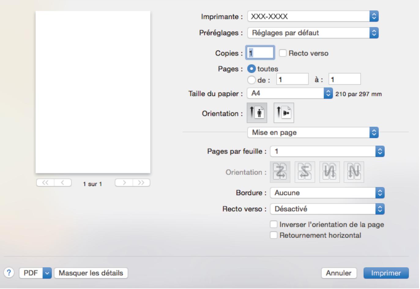 BROTHER HL-L9310CDWT - Mise en page - 1