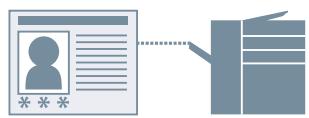 CANON LBP722CDW - Configuration de la fonction d'authentication - 1
