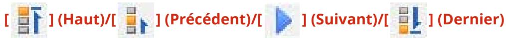 [ ] (Haut)/[ ] (Précédent)/[ ] (Suivant)/[ ] (Dernier)