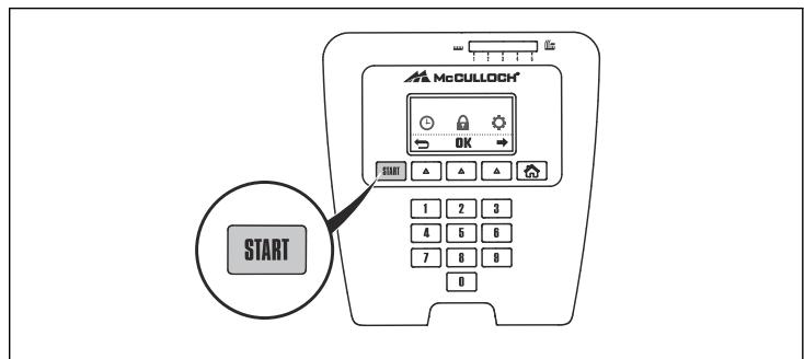 MCCULLOCH ROB600 - Sélection du mode de fonctionnement - 3