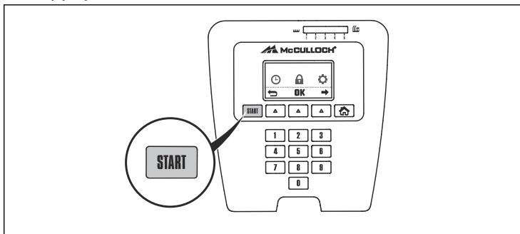 MCCULLOCH ROB600 - Démarrage - 1