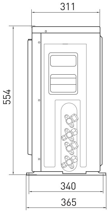 ARISTON PRIOS 35 - UNITÁ ESTERNA/ OUTDOOR UNIT/ UNITE EXTERNE/ UNIDAD EXTERNA/ APARELHO EXTERNO/ I EXTERNE EENHEID - 4