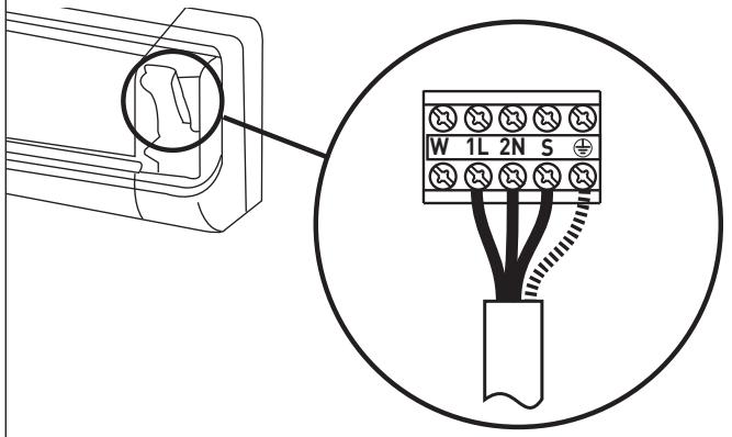 ARISTON PRIOS 35 - Connecting the internal unit - 2