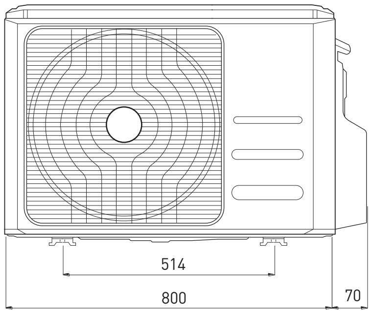 ARISTON PRIOS 35 - UNITÁ ESTERNA/ OUTDOOR UNIT/ UNITE EXTERNE/ UNIDAD EXTERNA/ APARELHO EXTERNO/ I EXTERNE EENHEID - 3