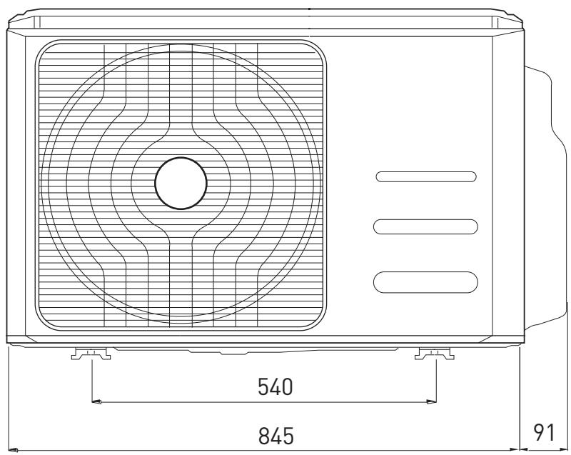 ARISTON PRIOS 35 - UNITÁ ESTERNA/ OUTDOOR UNIT/ UNITE EXTERNE/ UNIDAD EXTERNA/ APARELHO EXTERNO/ I EXTERNE EENHEID - 5
