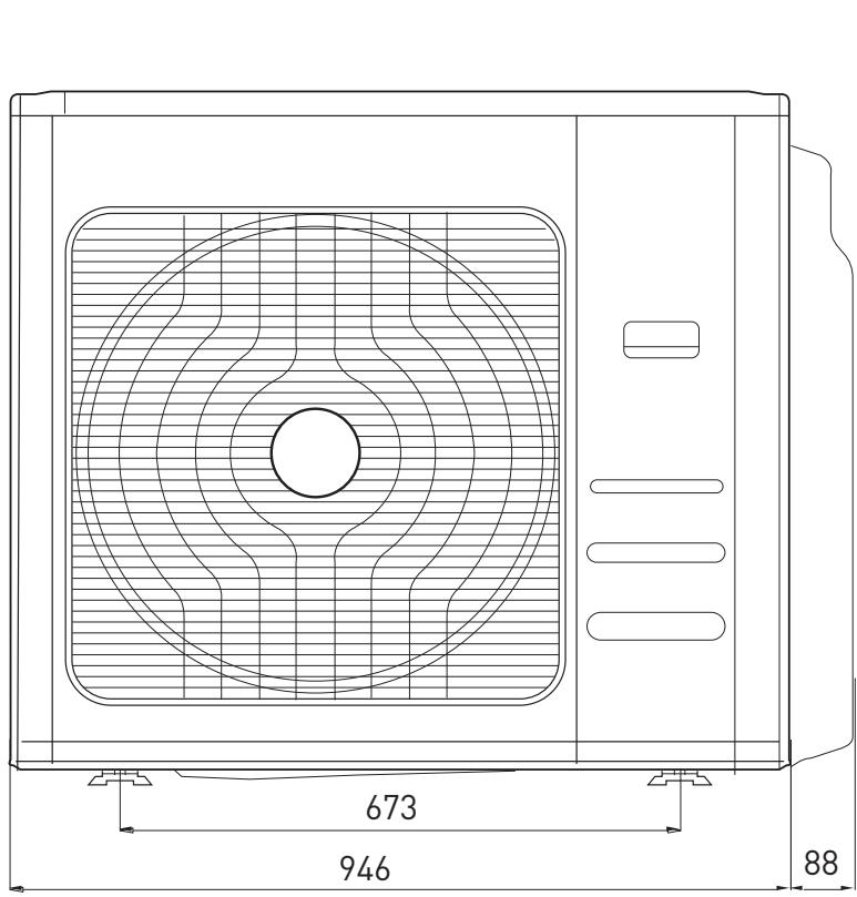 ARISTON PRIOS 35 - UNITÁ ESTERNA/ OUTDOOR UNIT/ UNITE EXTERNE/ UNIDAD EXTERNA/ APARELHO EXTERNO/ I EXTERNE EENHEID - 7