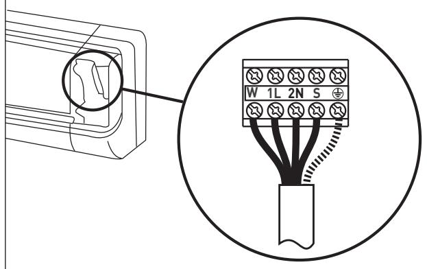 ARISTON PRIOS 35 - Connecting the internal unit - 1