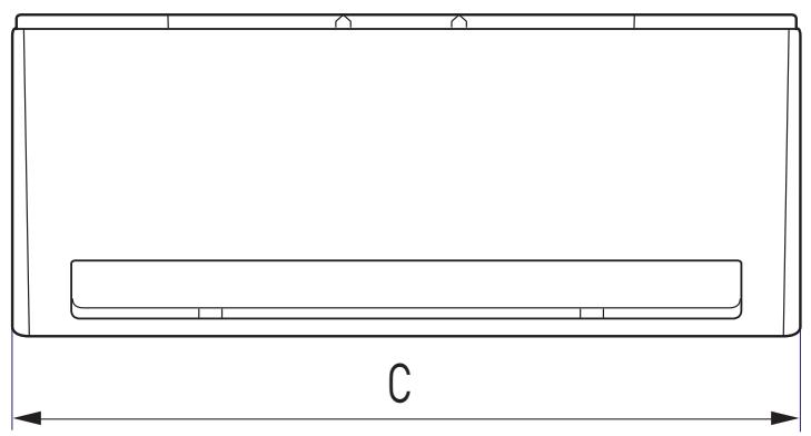 ARISTON PRIOS 35 - DIMENSIONI/ DIMENSIONS / DIMENSIONS DIMENSIONES / DIMENSOES/ AFMETINGEN - 1