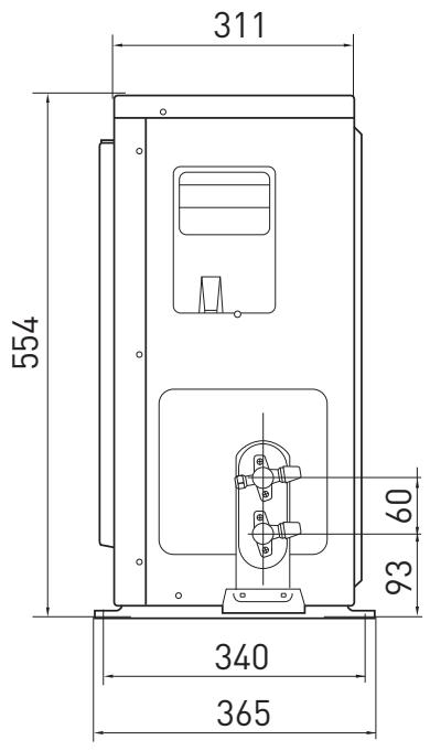 ARISTON PRIOS 35 - UNITÁ ESTERNA/ OUTDOOR UNIT/ UNITE EXTERNE/ UNIDAD EXTERNA/ APARELHO EXTERNO/ I EXTERNE EENHEID - 2