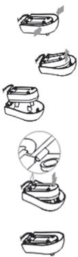 AEG-ELECTROLUX EZS 5664 - Removing and replacing the decorative trim for cleaning - 1