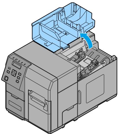 EPSON COLORWORKS C7500G - Installation du rouleau de papier - 1