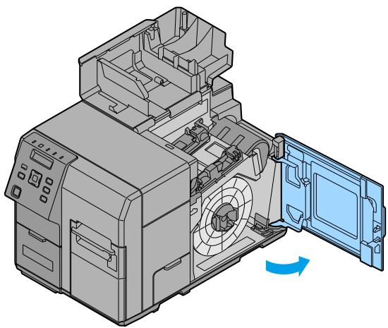 EPSON COLORWORKS C7500G - Installation du rouleau de papier - 2