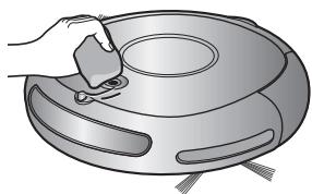 SAMSUNG SR8847 NAVIBOT - Nettoyage de la lentille du capteur et de la caméra - 2